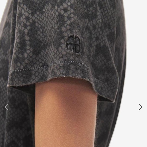 LILI TEE PYTHON - CHARCOAL - Picture 4 of 6